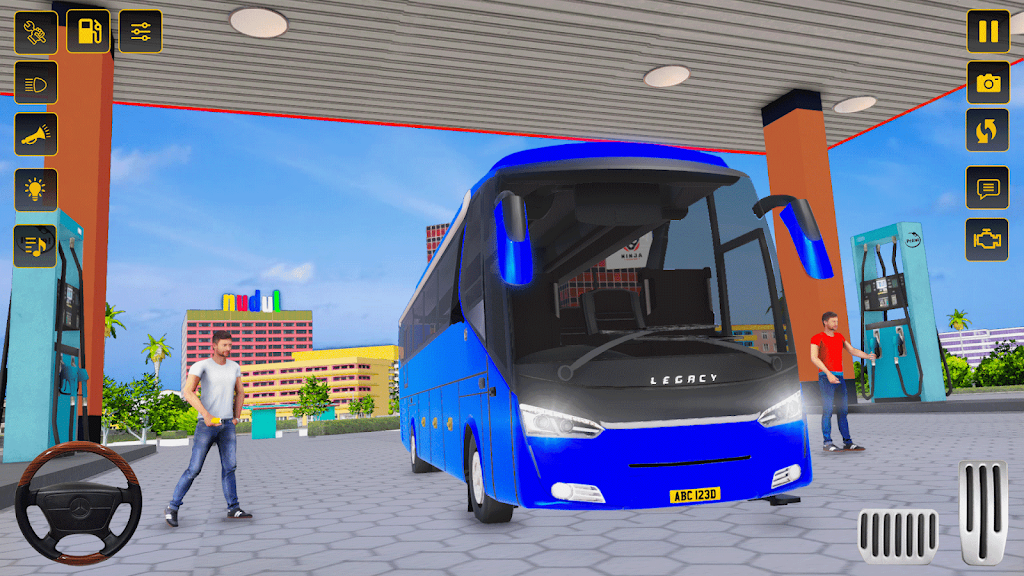 Real Bus Simulator 3d Bus Game स्क्रीनशॉट 1