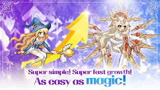 Magical Girl: Idle Pixel Hero Captura de tela 2