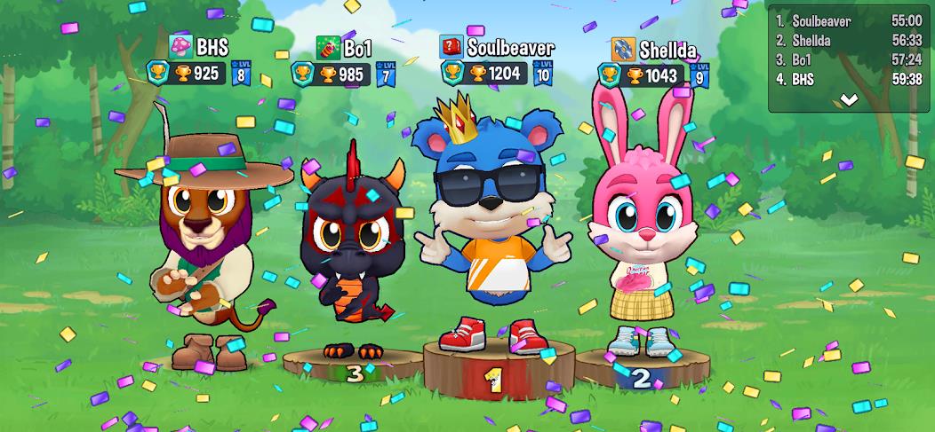 Fun Run 4 - Multiplayer Games Mod ဖန်သားပြင်ဓာတ်ပုံ 3