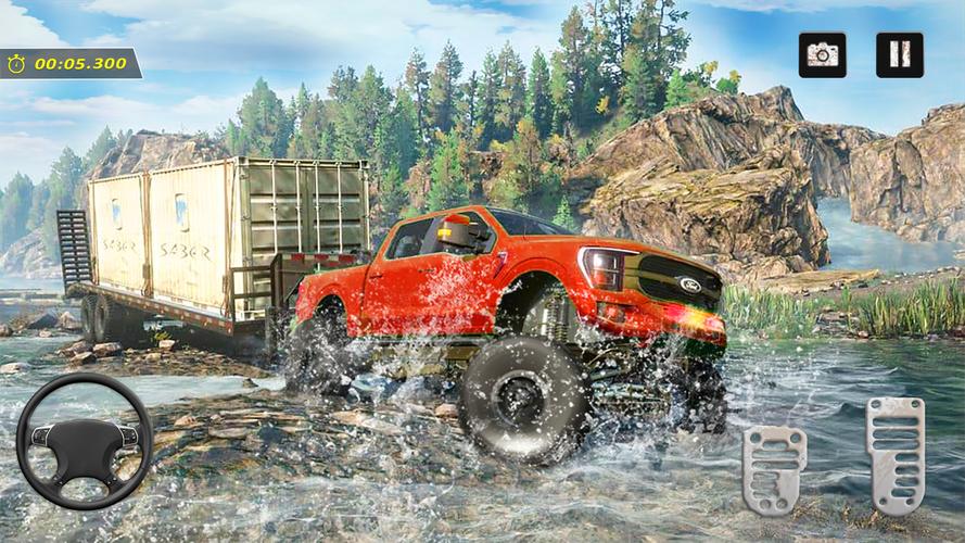 Mud Race Offroad Mudding Games Captura de tela 3