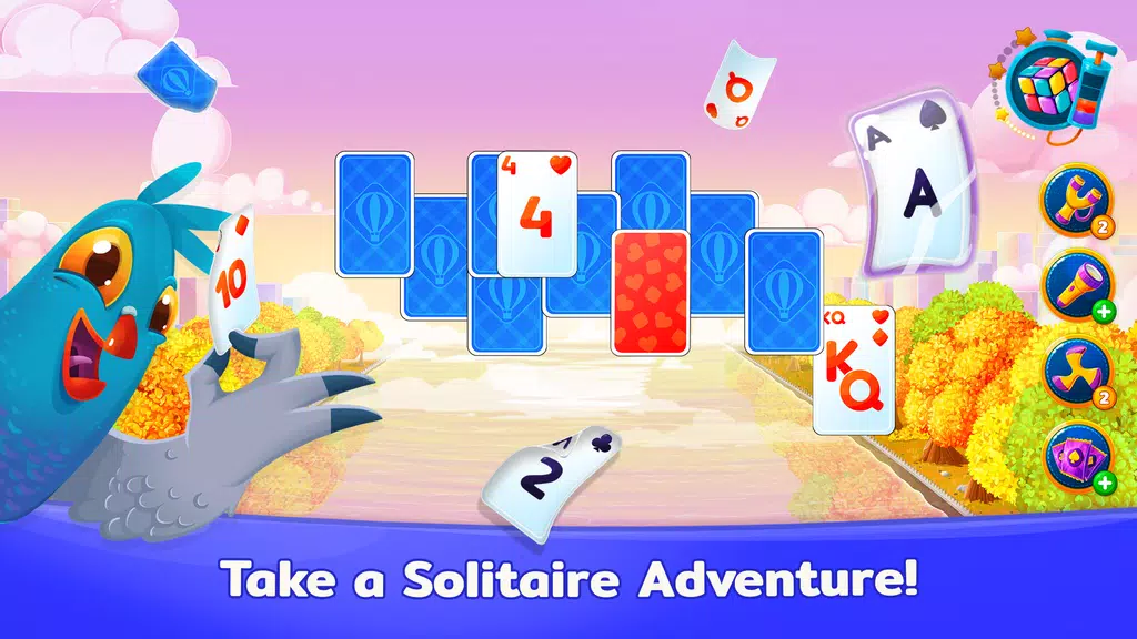 SoliTown – Solitaire Tripeaks Ekran Görüntüsü 0