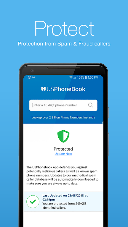 USPhoneBook ภาพหน้าจอ 2