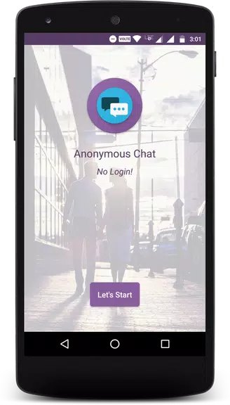 Anonymous Chat & Date for Stranger Ekran Görüntüsü 0