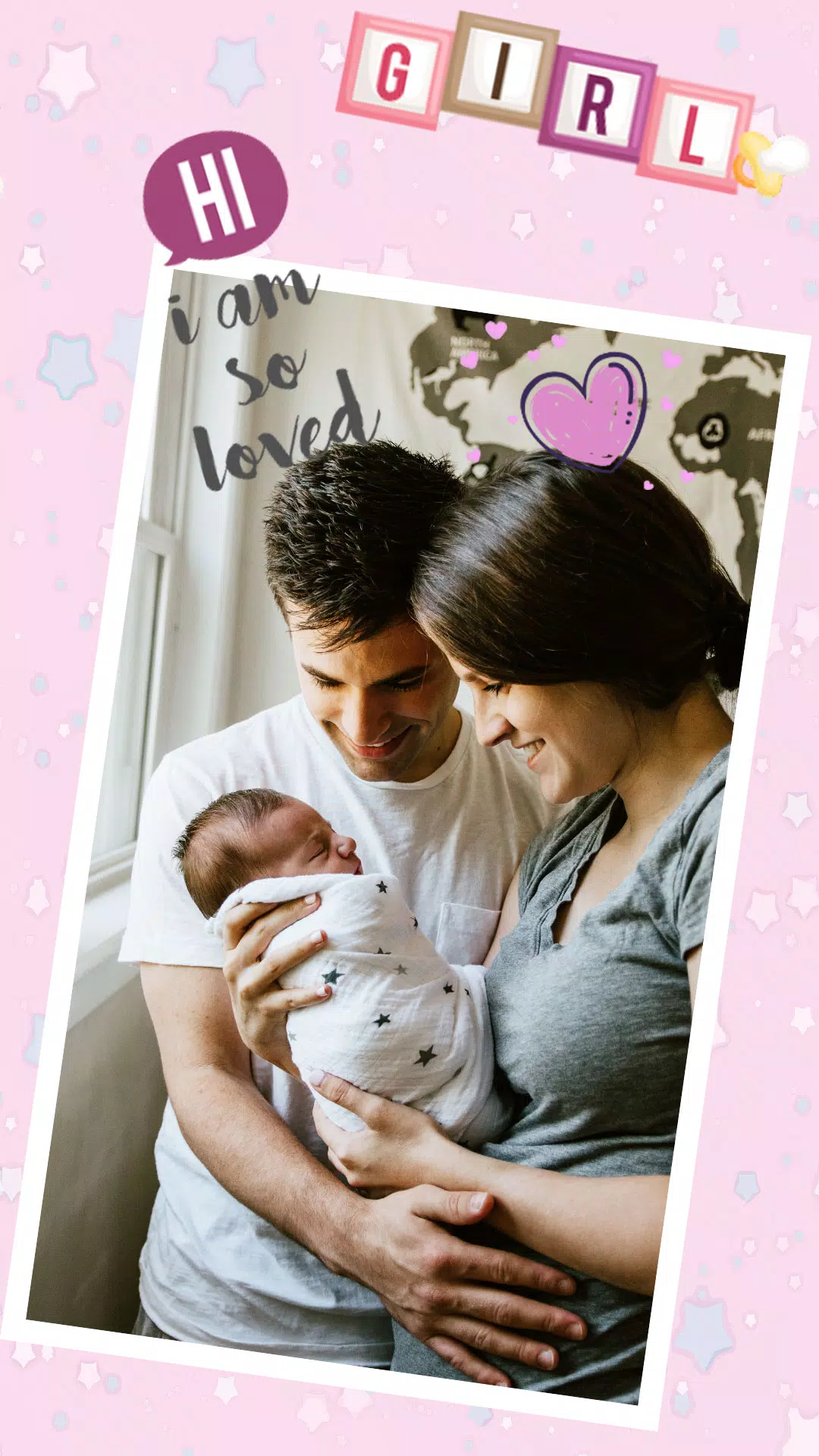 Baby Photo Editor App Capture d'écran 1
