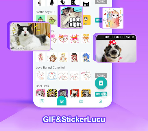 Schermata Kika Keyboard-AI Emojis、Themes 2