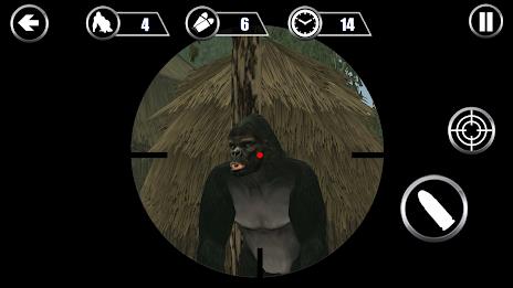 Gorilla Hunter: Hunting games Captura de tela 3