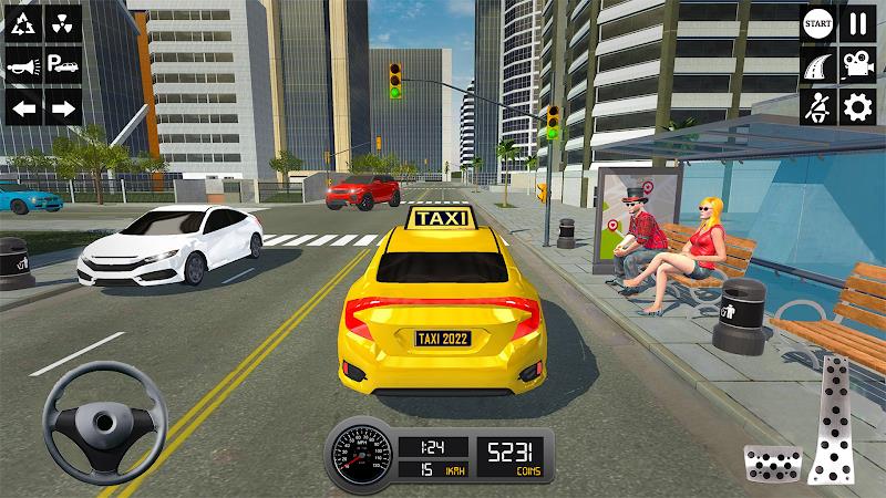 Taxi Simulator 3d Taxi Sim Screenshot 1