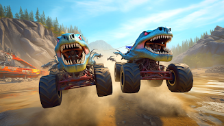 Crazy Monster Truck Stunts Captura de pantalla 3