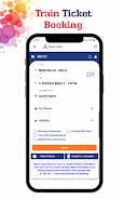 IRCTC Train Ticket Booking App ภาพหน้าจอ 1