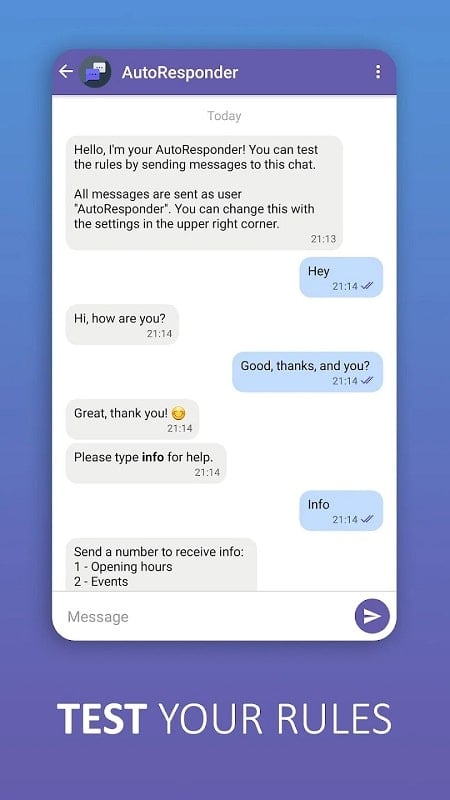 AutoResponder for VB ဖန်သားပြင်ဓာတ်ပုံ 3