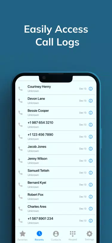iCall Phone Dialer OS 18应用截图第3张
