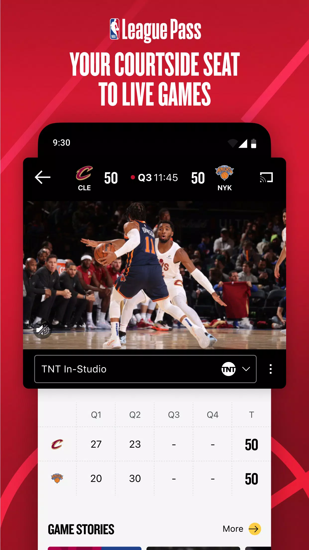 NBA App: baloncesto en directo Captura de pantalla 1