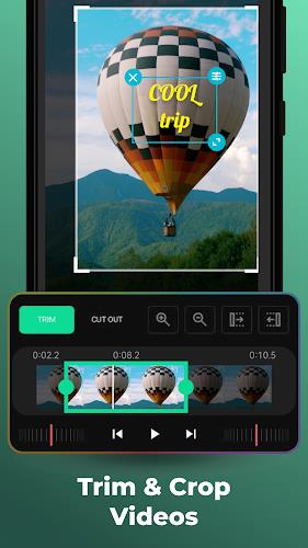 Video Editor & Maker AndroVid Schermafbeelding 1