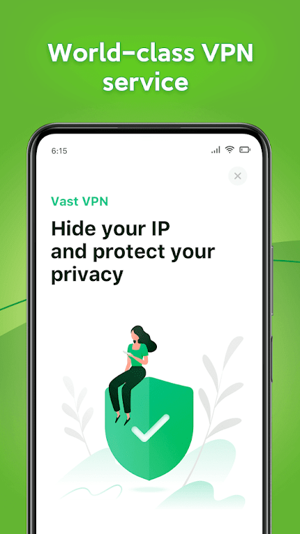 Vast VPN - Fast & Secure Captura de pantalla 2