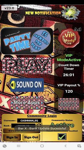 PartyTime Arena UK Slot Schermafbeelding 0