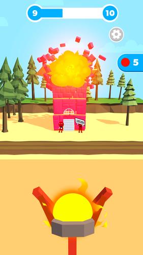 Slingshot Smash: Schießplatz Screenshot 2