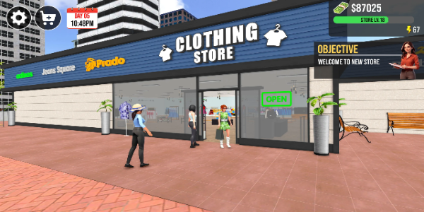 My Clothing Store Simulator 3d Tangkapan skrin 0