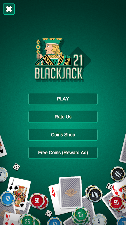 BlackJack TwentyOne Schermafbeelding 0