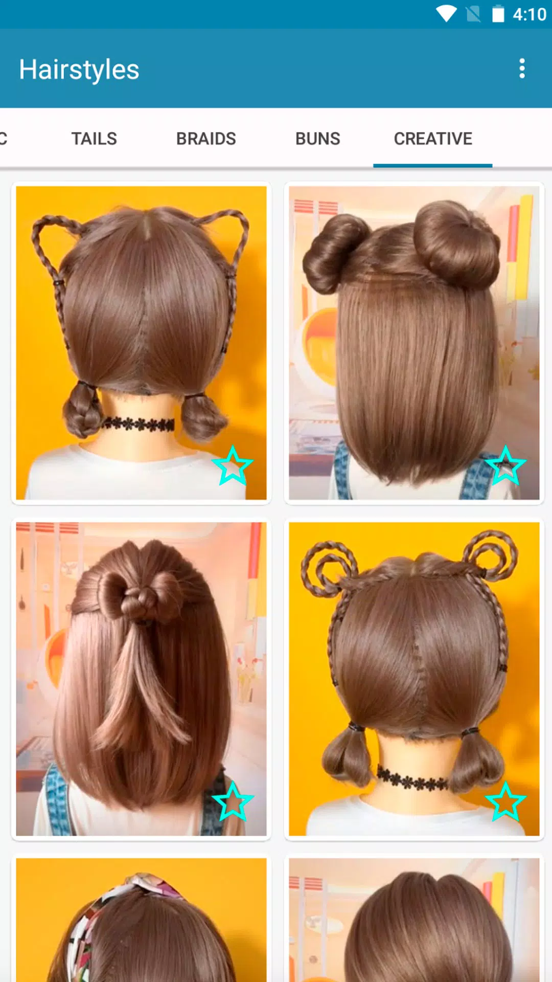 Hairstyles for short hair ภาพหน้าจอ 1