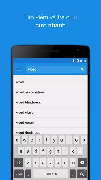 Tu dien Anh Viet - QuickDic स्क्रीनशॉट 1
