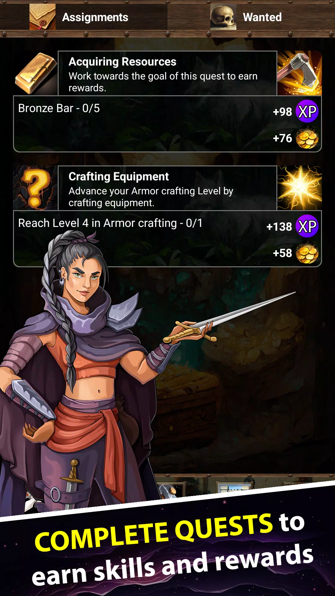 Duels RPG - Craft And Slash Screenshot 3