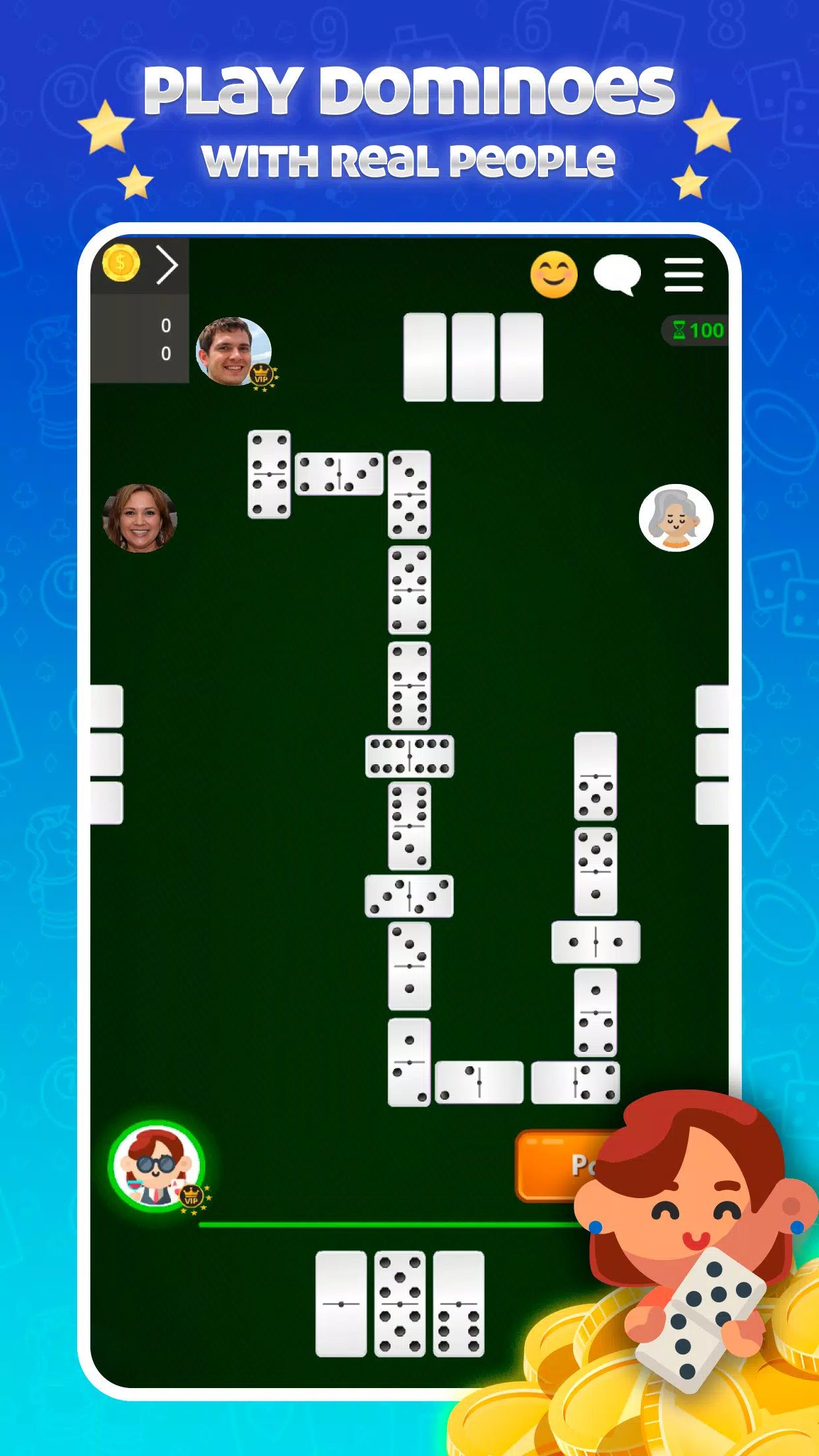 Dominoes Online - Classic Game Captura de tela 0