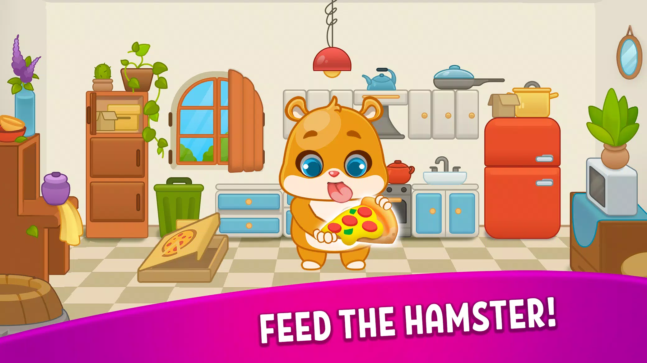 Hamster House: Kids Mini Games Ekran Görüntüsü 1