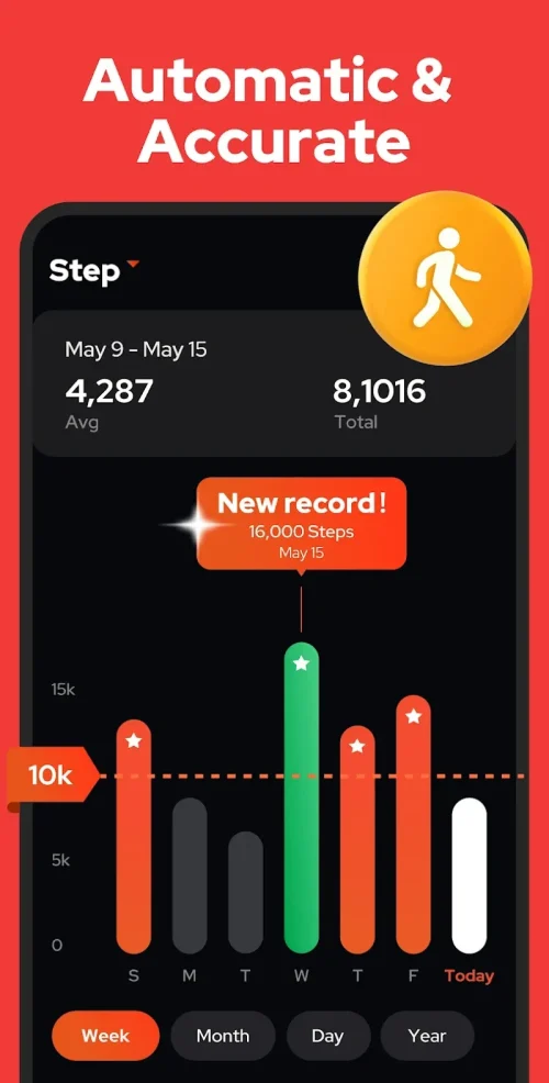 Step Counter - Pedometer Ekran Görüntüsü 1