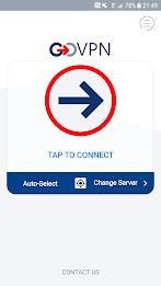 VPN segura, rápido de GOVPN Captura de pantalla 0