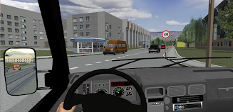 Minibus Van Driving Simulator Captura de pantalla 1