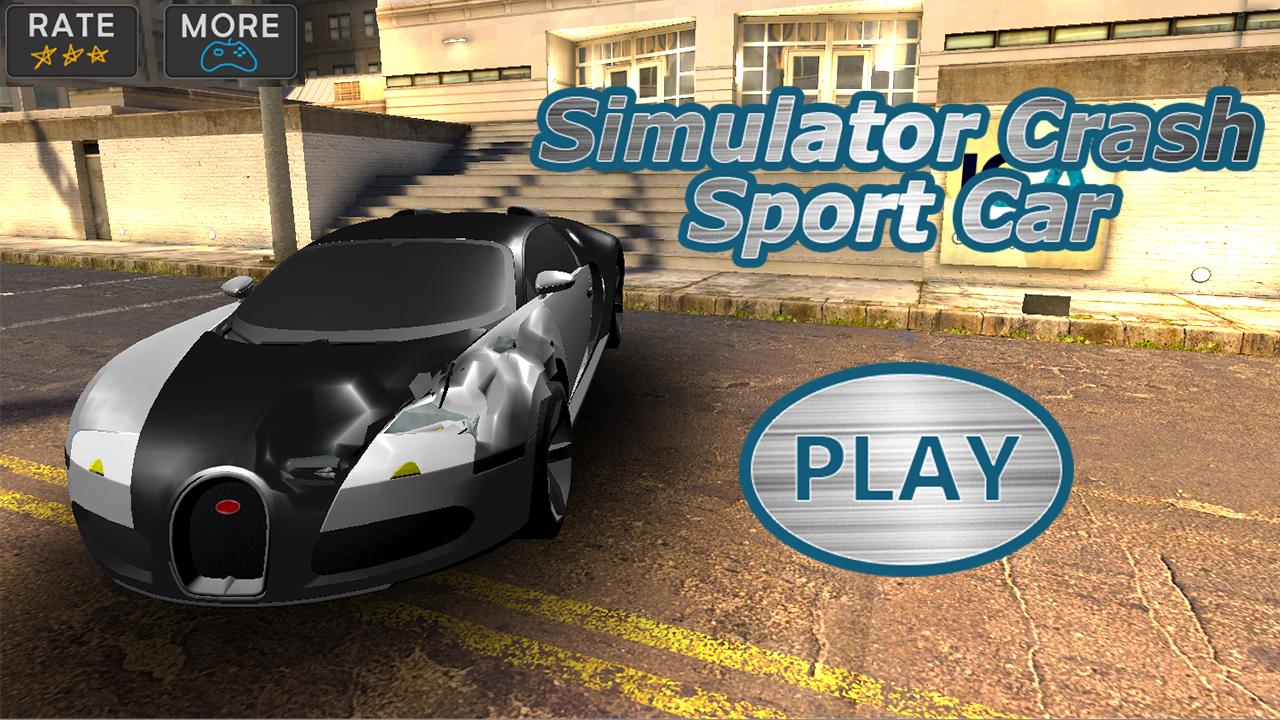 Simulator Crush Sport Car Captura de tela 1