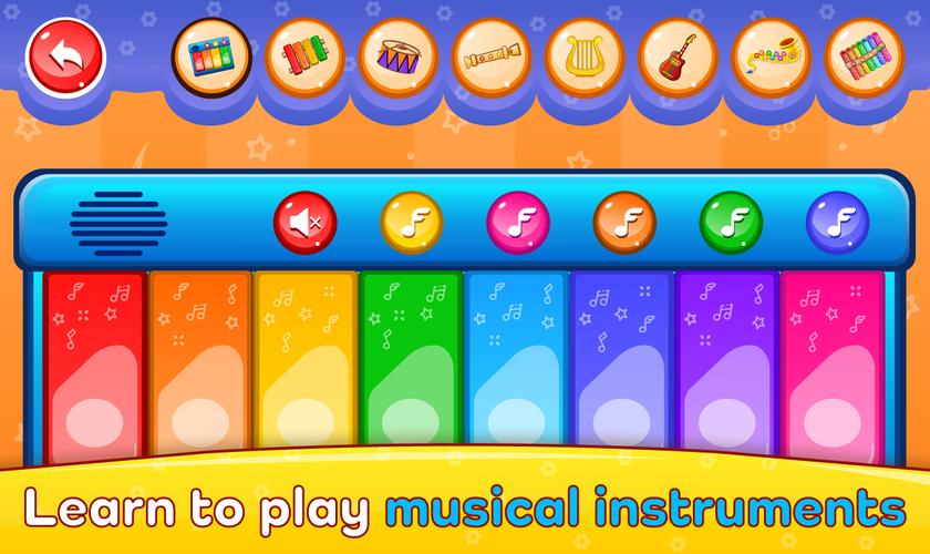 Piano Kids Music Games & Songs Capture d'écran 0