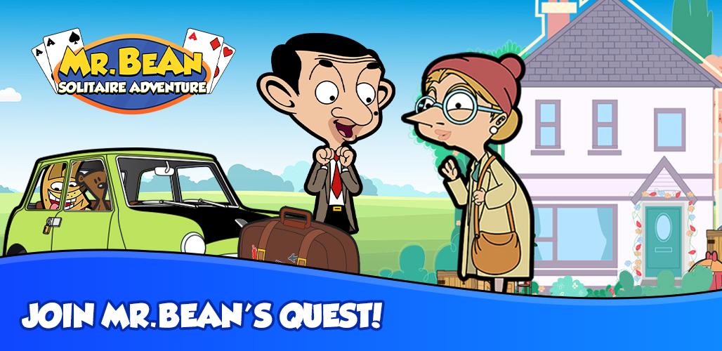 Mr Bean - Solitaire Adventure Captura de tela 0