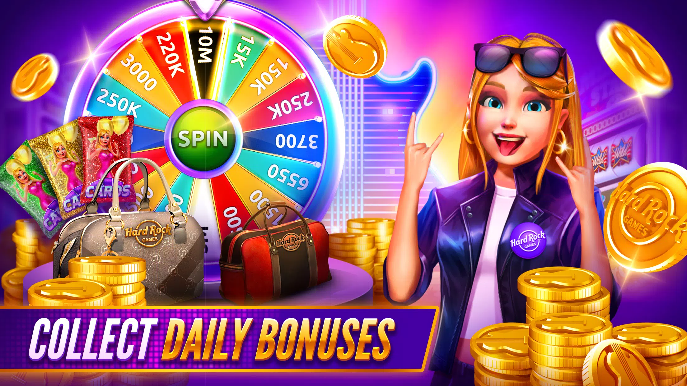Hard Rock Jackpot Planet स्क्रीनशॉट 1
