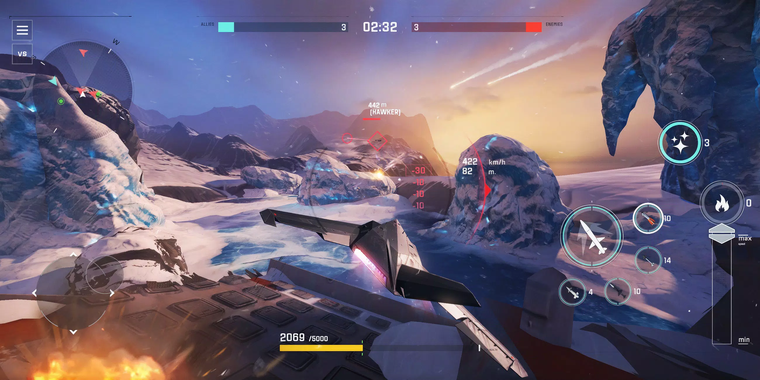 Sky Combat 2 Captura de tela 1