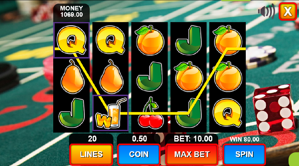 Fruit Summer Slots Machine Ảnh chụp màn hình 2