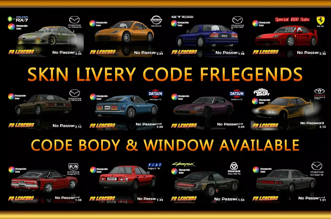 Livery FRLegends V2 Ảnh chụp màn hình 3