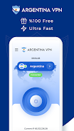 VPN Argentina - Get AR IP Captura de pantalla 0