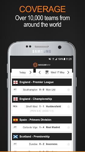 Soccerway Captura de pantalla 0