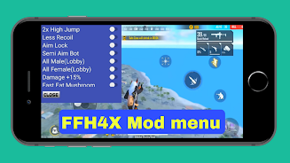 Schermata ffh4x mod menu for f fire 1