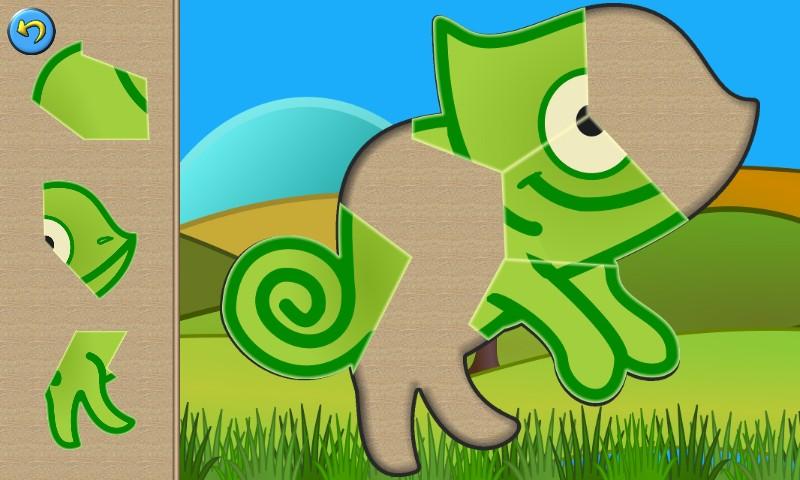 Schermata Dino Puzzle Kids Dinosaur Game 1