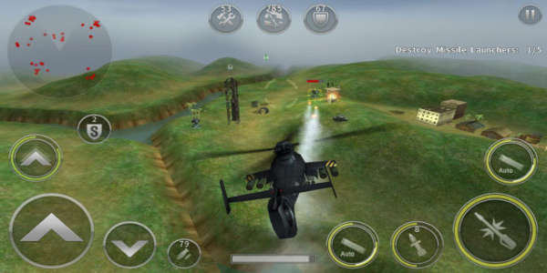 GUNSHIP BATTLE: Helicopter 3D Captura de tela 2