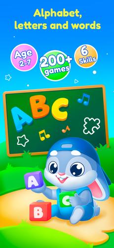 Binky ABC games for kids 3-6 スクリーンショット 0