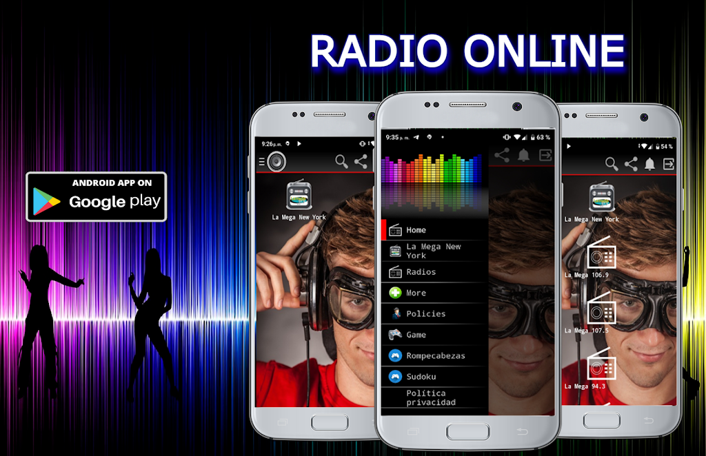 La mega 97.9 station Online Captura de pantalla 2