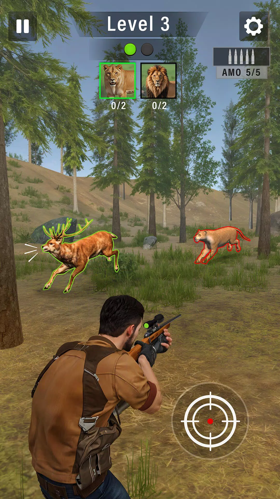 Animal Shooter: Wild Hunt Скриншот 3