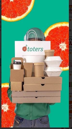 Toters: Food Delivery & More ဖန်သားပြင်ဓာတ်ပုံ 1