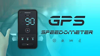 GPS Speedometer: Speed Tracker स्क्रीनशॉट 0