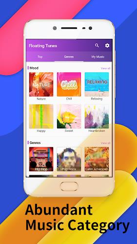 Floating Tunes-Music Player Tangkapan skrin 0