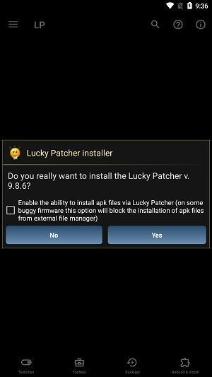 Lucky Patcher Screenshot 0