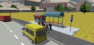 Minibus Van Driving Simulator Ảnh chụp màn hình 0